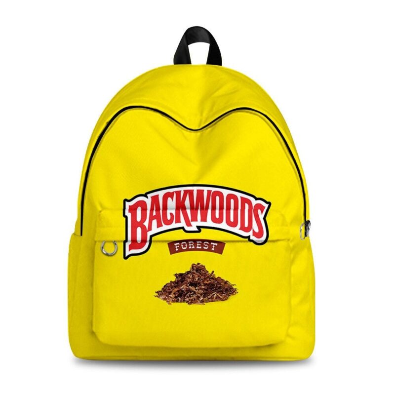 Backwoods Teenager Students School Bags Unisex Outside Travel Waterproof Oxford Casual Backpack