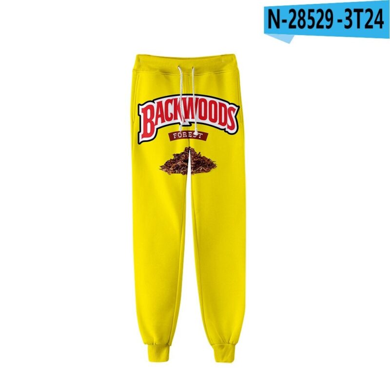 Backwoods Sweatpants Men Women 3d Print Fashion Hip Hop Sport Jogger Harem Pant Casual Long Loose Cool 3D Trousers Fitness Pants