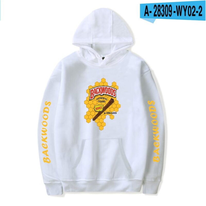 BACKWOODS Hoodie Sweatshirt Fashion Streetwear Hip Hop Pullover Hooded Jacket Casual Sportswear