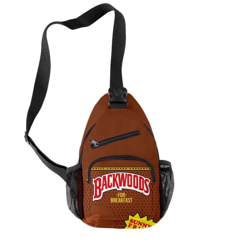 Backwoods Fashion Trend Single-Shoulder Bag Personalized Design Multi-Kinetic Energy Satchel