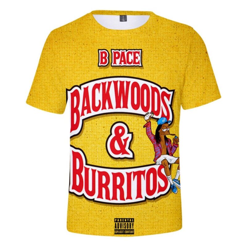 Backwoods T-shirt Men/Women Fashion Hip Hop Harajuku Casual T Shirt