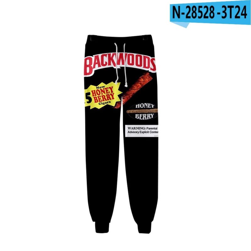 Backwoods Sweatpants Men Women 3d Print Fashion Hip Hop Sport Jogger Harem Pant Casual Long Loose Cool 3D Trousers Fitness Pants
