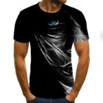 Men Fashion Short sleeve funny T-shirts The 3d print casual t shirts