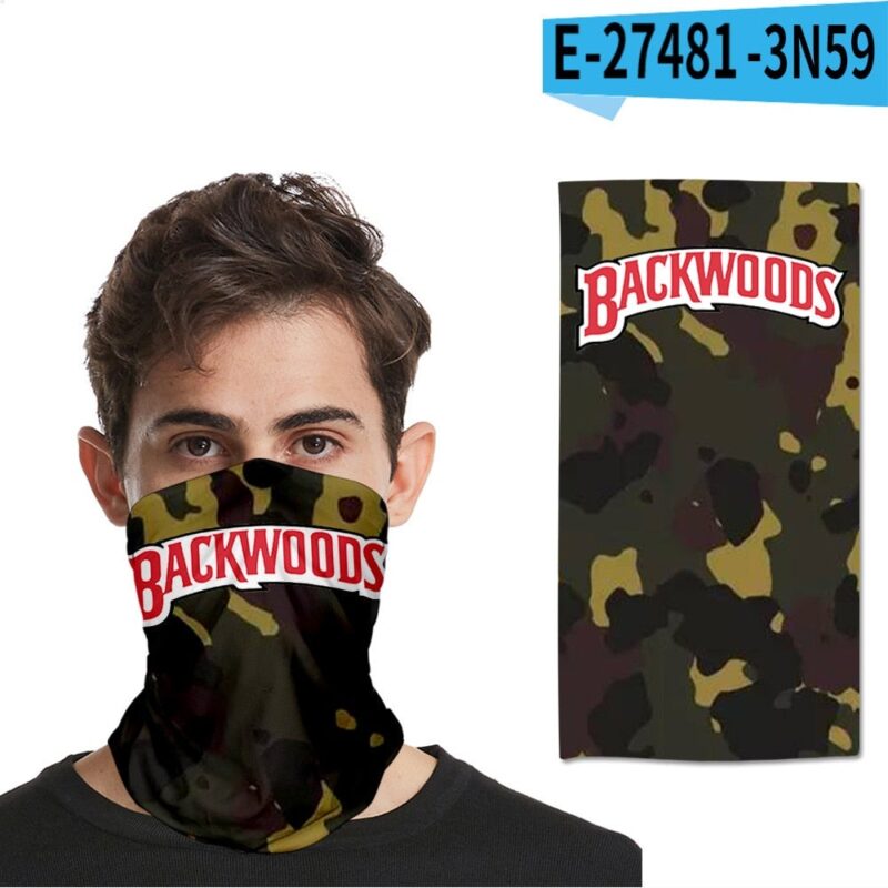 3D BACKWOODS Cigar Magic Turban Mask Face Towel Fashion Outdoor Mask Scarves Seamless Hairband Head Scarf Bandana Neck Cover
