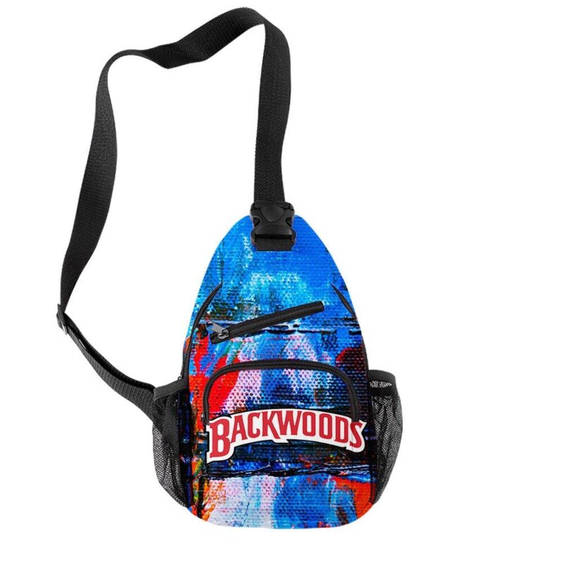 Backwoods Cigar Ink 3D Printing Messenger Bag Simple Shoulder Fashion Bags
