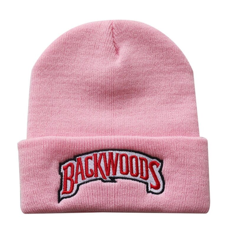 Backwoods Knitted Hat Beanies Lettering Cap Winter Hats Warm Hat Fashion Solid Hip-hop Beanie Hat Unisex Caps