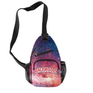Backwoods 3D Printing Messenger Bag Simple Shoulder Bag Fashion Satchel