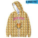 Backwoods Jackets Men/Women Personality Fashion beer Outback Coats BACKWOODS Smoke 3D Print Casual Honey Berry Baseball uniform