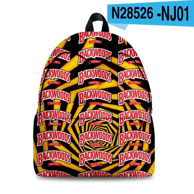 Backwoods Teenager Students School Bags Unisex Outside Travel Waterproof Oxford Casual Backpack