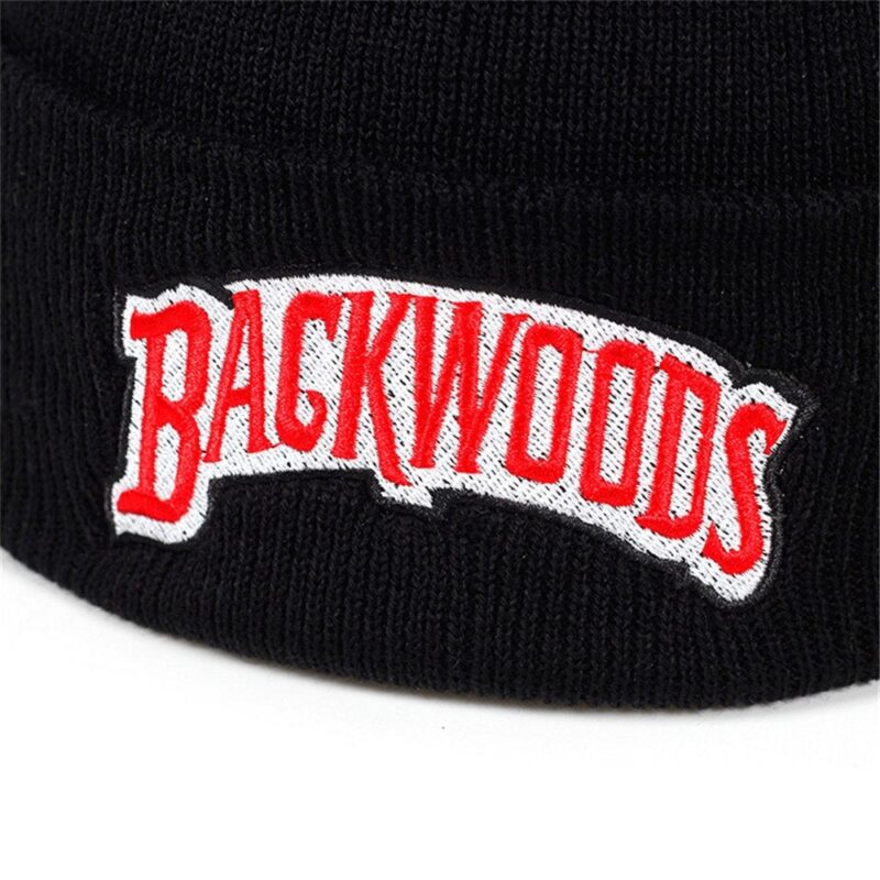Backwoods Knitted Hat Beanies Lettering Cap Winter Hats Warm Hat Fashion Solid Hip-hop Beanie Hat Unisex Caps