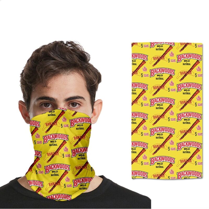 3D BACKWOODS Cigar Magic Turban Mask Face Towel Fashion Outdoor Mask Scarves Seamless Hairband Head Scarf Bandana Neck Cover