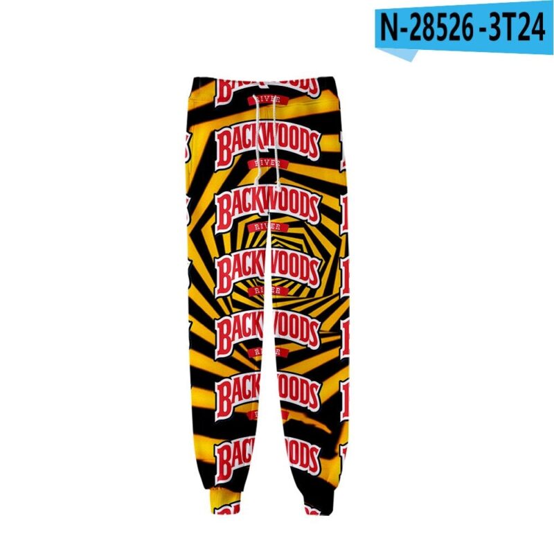 Backwoods Sweatpants Men Women 3d Print Fashion Hip Hop Sport Jogger Harem Pant Casual Long Loose Cool 3D Trousers Fitness Pants