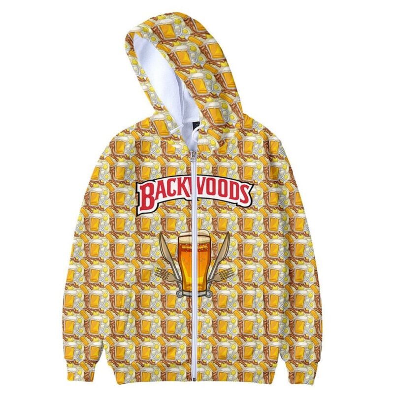 Backwoods Jackets Men/Women Personality Fashion beer Outback Coats BACKWOODS Smoke 3D Print Casual Honey Berry Baseball uniform