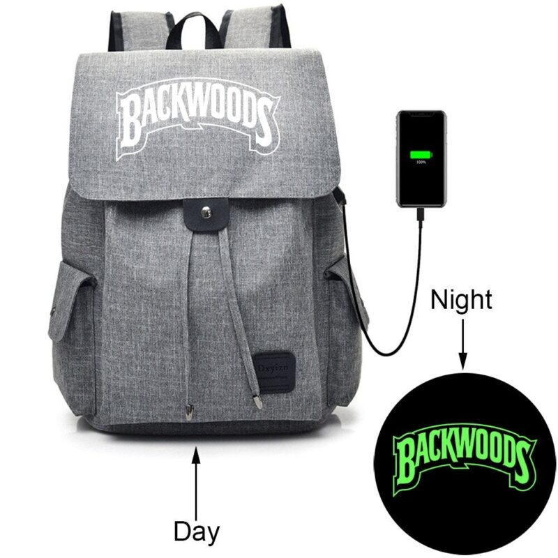 Backwoods Backpack Casual Men Backpack Nylon Laptop Backpack Teenager Boy Schoolbags School Backapck