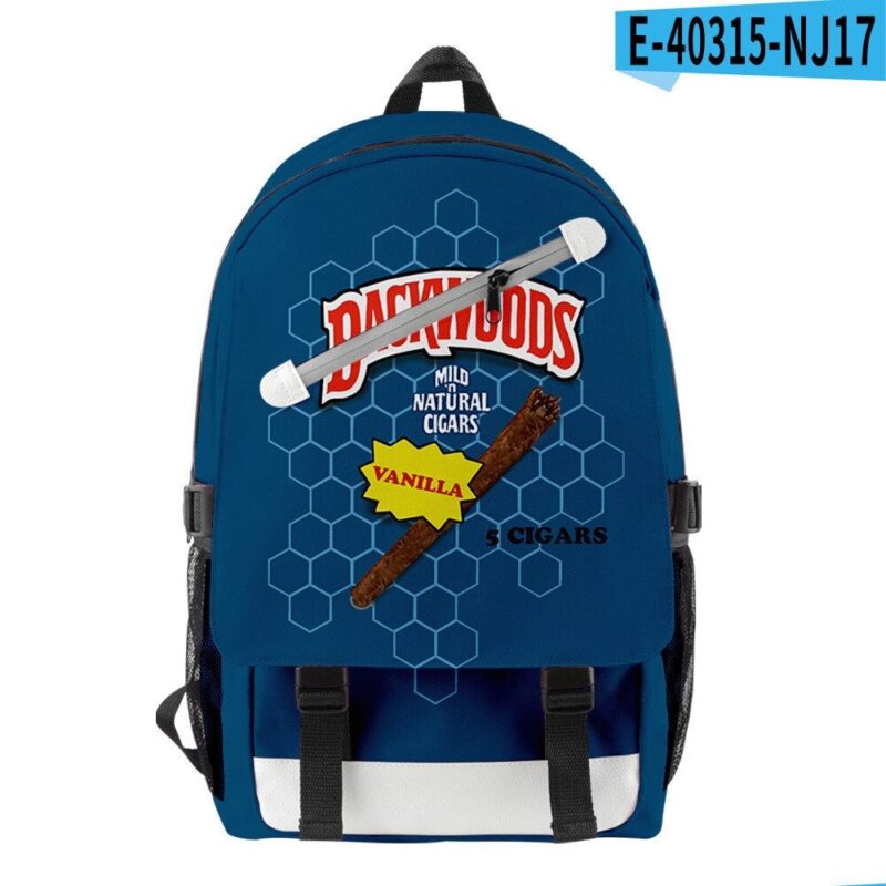 Backwoods Backpack Casual Student School 3d Printed Backwoods Bookbag
