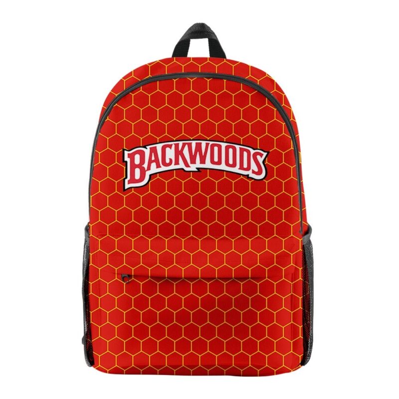 Backwoods Backpack School Bags 3D Printed Oxford Waterproof Sports Backpacks