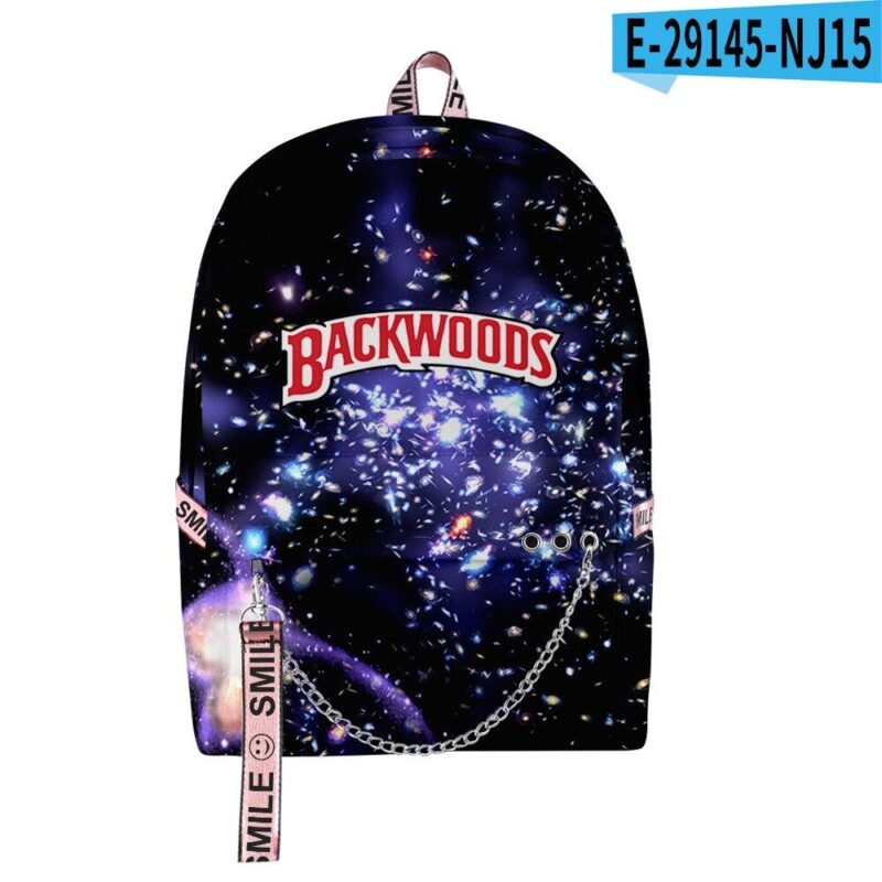 Backwoods Cigar Starry Sky Fashion 3D Cool And Simple Backpack