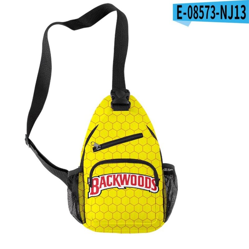 Backwoods Fashion Trend Single-Shoulder Bag Personalized Design Multi-Kinetic Energy Satchel