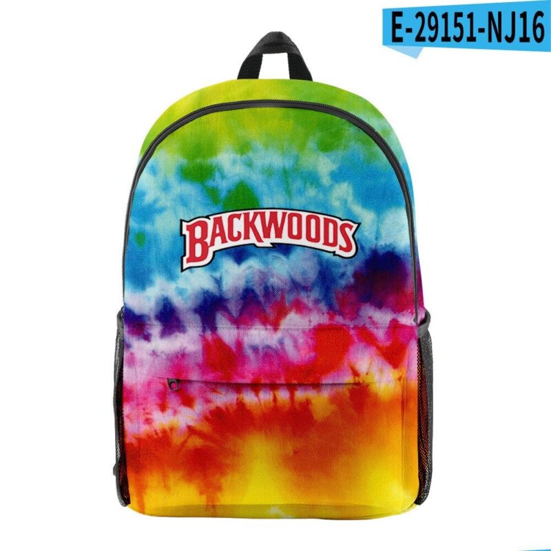 Backwoods  Printed Backpack School Student Casual Book Backpack Laptop Bag