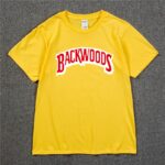 BACKWOODS T Shirts Men Short Sleeve Cotton T-Shirt Fashion Street Hip Hop Rock Streetwear Men Swag Tshirt