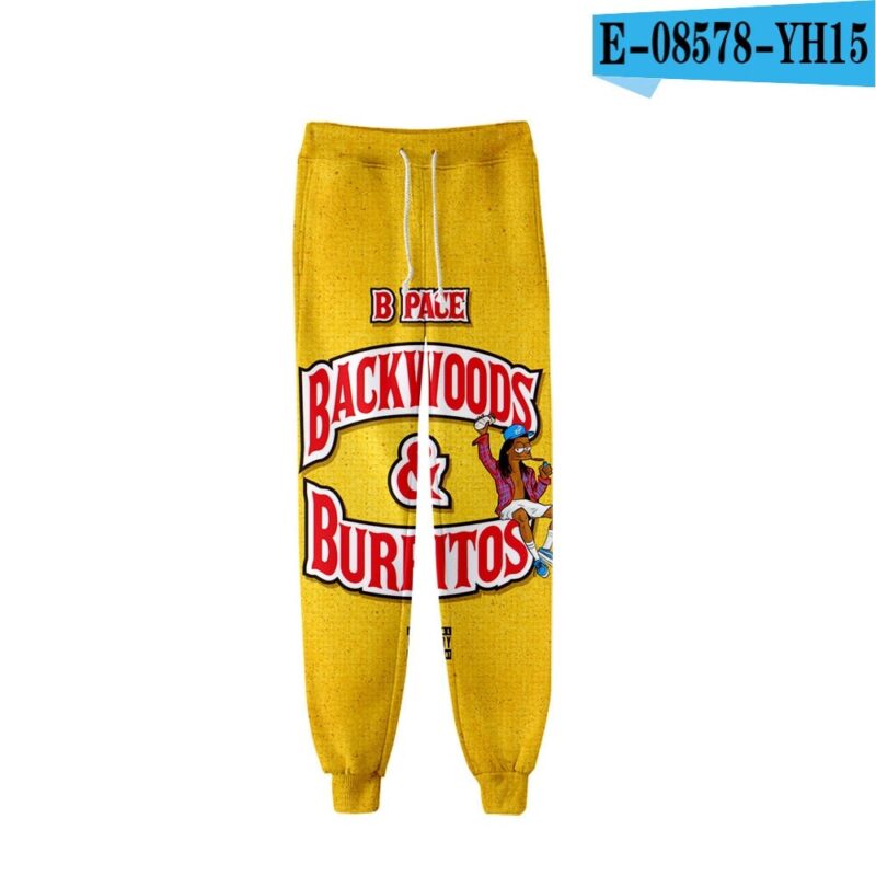 Backwoods Pants Men/Women Casual Trousers Hip Hop Sweatpants Streetwear Funny Clothing Pantalon Homme