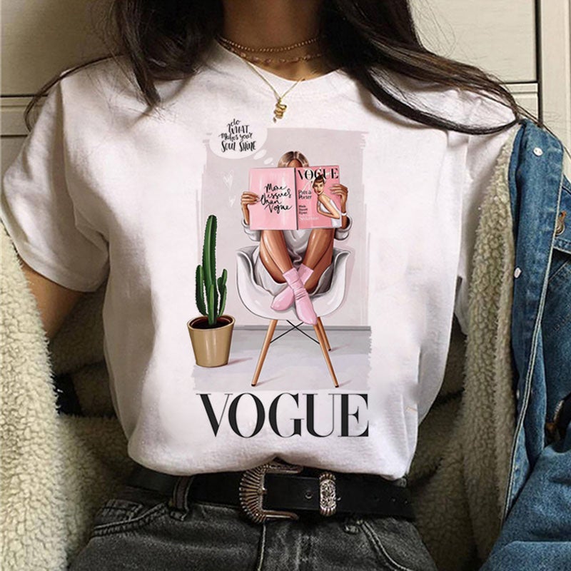 Women Graphic Tops T Shirt Fashion Summer Tee Tshirt