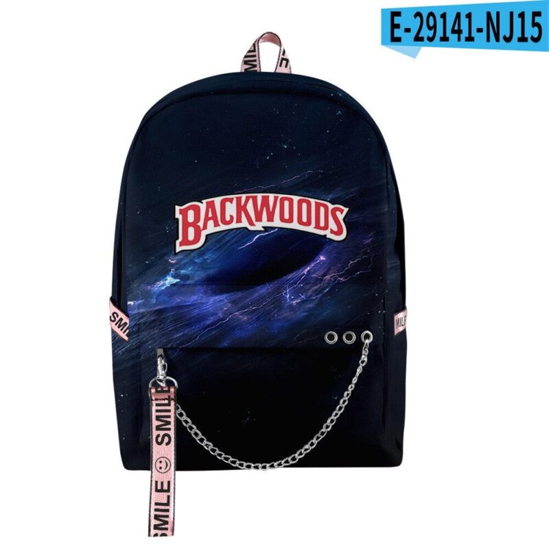 Backwoods Cigar Starry Sky Fashion 3D Cool And Simple Backpack