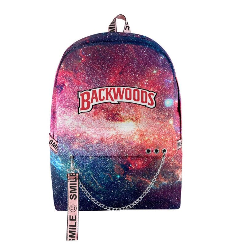 Backwoods Cigar Starry Sky Fashion 3D Cool And Simple Backpack