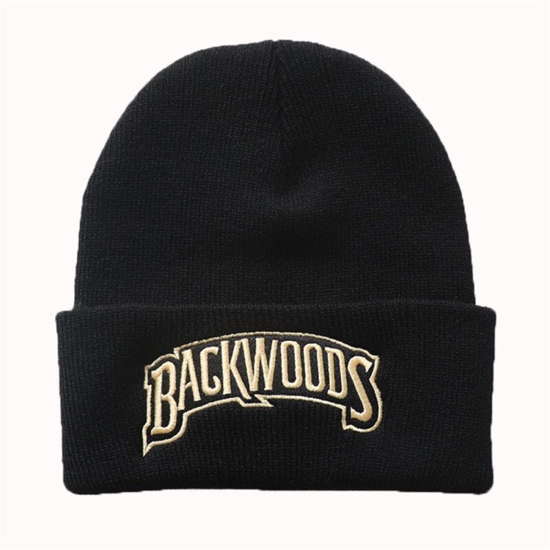 Backwoods Knitted Hat Beanies Lettering Cap Winter Hats Warm Hat Fashion Solid Hip-hop Beanie Hat Unisex Caps