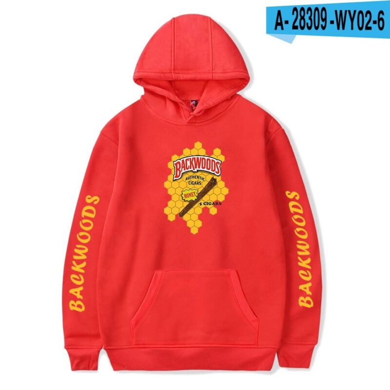BACKWOODS Hoodie Sweatshirt Fashion Streetwear Hip Hop Pullover Hooded Jacket Casual Sportswear
