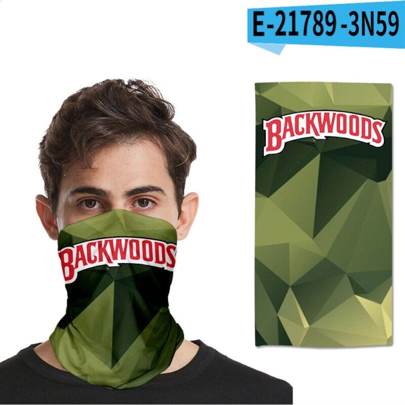 3D BACKWOODS Cigar Magic Turban Mask Face Towel Fashion Outdoor Mask Scarves Seamless Hairband Head Scarf Bandana Neck Cover