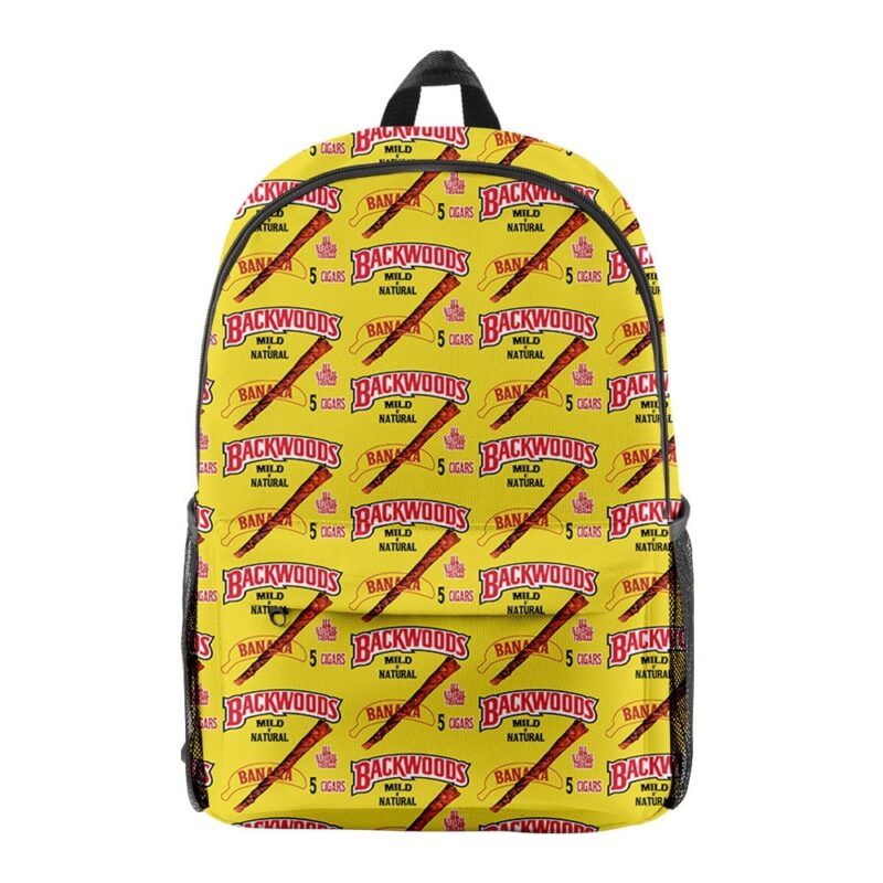 Backwoods Backpack School Bags 3D Printed Oxford Waterproof Sports Backpacks