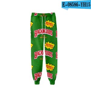 Backwoods Pants Men/Women Casual Trousers Hip Hop Sweatpants Streetwear Funny Clothing Pantalon Homme
