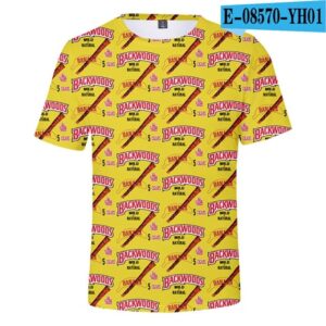 Backwoods Casual T-shirt Men/women Fashion Hip Hop Harajuku T Shirt 4XL