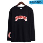 Backwoods T Shirts Comfortable Inner wear T Shirt Cotton Printed BACKWOODS Smoke Long sleeve Tshirt Oversized