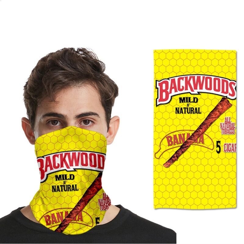 3D BACKWOODS Cigar Magic Turban Mask Face Towel Fashion Outdoor Mask Scarves Seamless Hairband Head Scarf Bandana Neck Cover