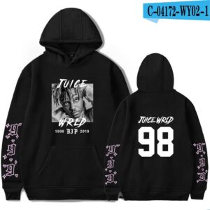 Rapper Juice Wrld Hoodies Men Women Hip Hop Sweatshirts Streetwear Fashion Hoodies Popular Hooded Pullovers Rip Juice Wrld Hoody