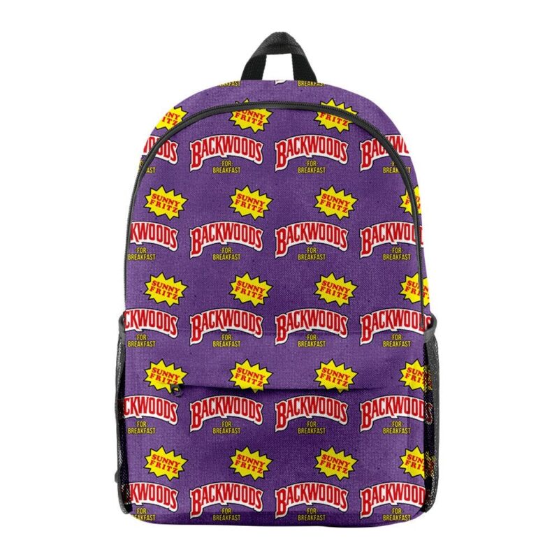 Backwoods Backpack School Bags 3D Printed Oxford Waterproof Sports Backpacks