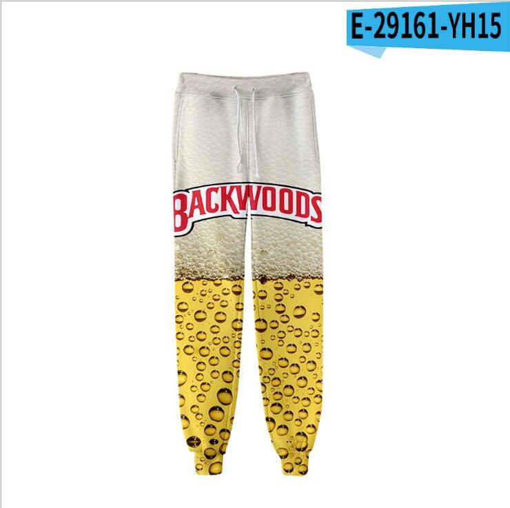 Backwoods Beer 3D Joggers Pants Men/Women Casual Trousers Hip Hop Sweatpants Streetwear Funny Clothing Pantalon Homme