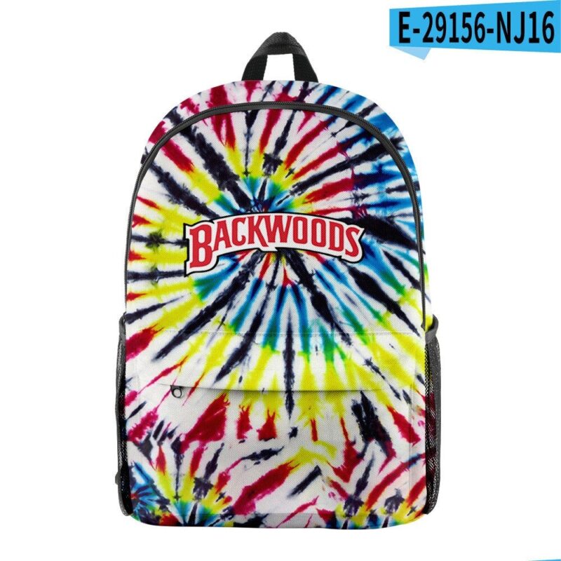 Backwoods  Printed Backpack School Student Casual Book Backpack Laptop Bag