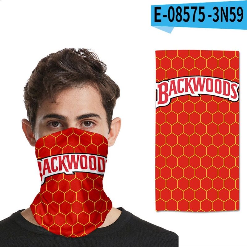 3D BACKWOODS Cigar Magic Turban Mask Face Towel Fashion Outdoor Mask Scarves Seamless Hairband Head Scarf Bandana Neck Cover
