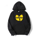 Letter Wu Tang print Hoodie Long Sleeve Sweatshirt Rap Music Hoody Tops