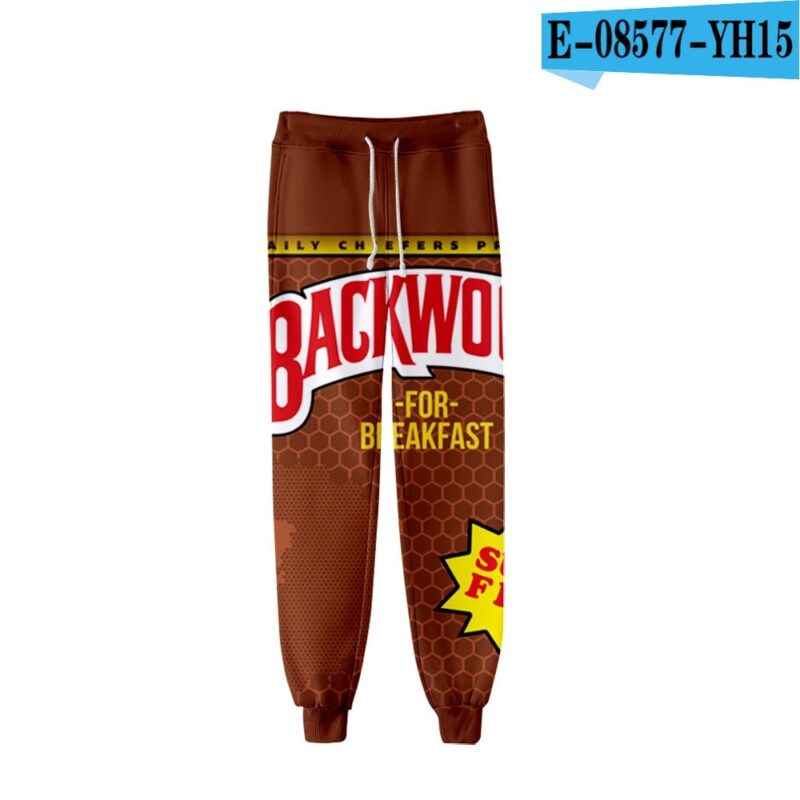 Backwoods Pants Men/Women Casual Trousers Hip Hop Sweatpants Streetwear Funny Clothing Pantalon Homme