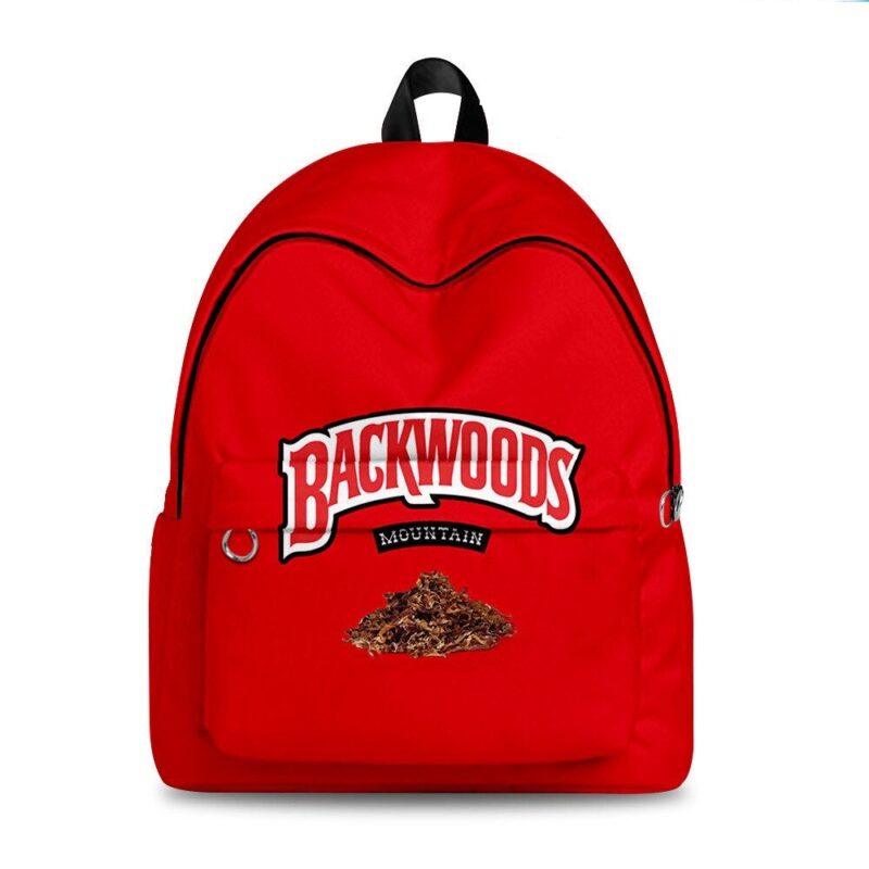 Backwoods Teenager Students School Bags Unisex Outside Travel Waterproof Oxford Casual Backpack