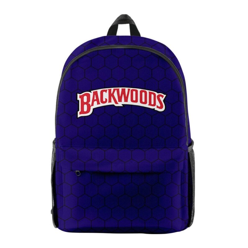 Backwoods Backpack School Bags 3D Printed Oxford Waterproof Sports Backpacks