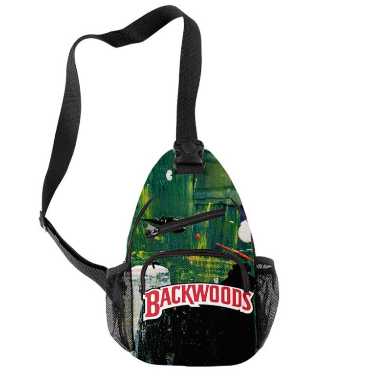 Backwoods Cigar Ink 3D Printing Messenger Bag Simple Shoulder Fashion Bags