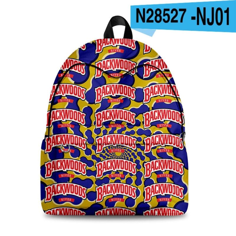 Backwoods Teenager Students School Bags Unisex Outside Travel Waterproof Oxford Casual Backpack