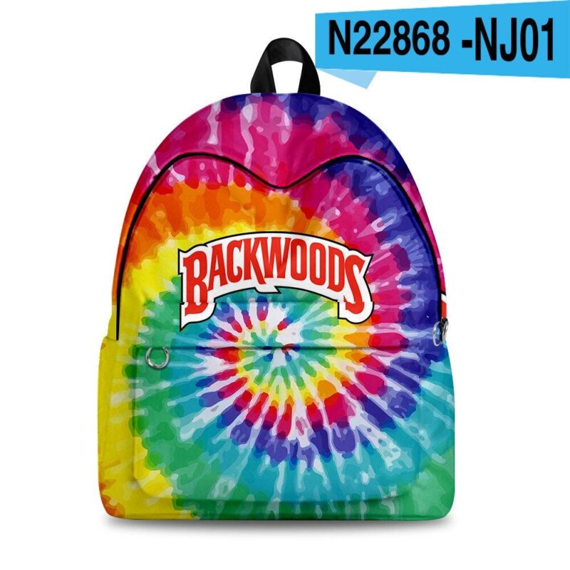 Backwoods Teenager Students School Bags Unisex Outside Travel Waterproof Oxford Casual Backpack