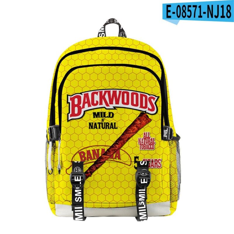 Backwoods 3d Printed Backpack School Student Casual Book Backpack Laptop Bag