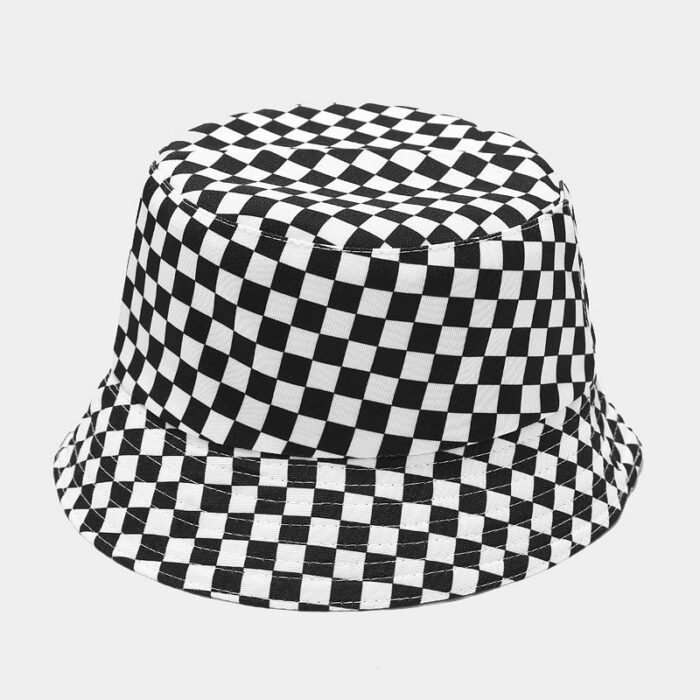 2021 New Fashion Reversible Black White Cow Print Bucket Hat Panama Summer Sun Caps For Women a798b8f7 e183 4c44 affd 2a7c62bae449